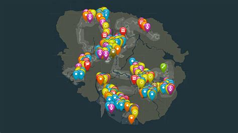 tomb raider interactive map.